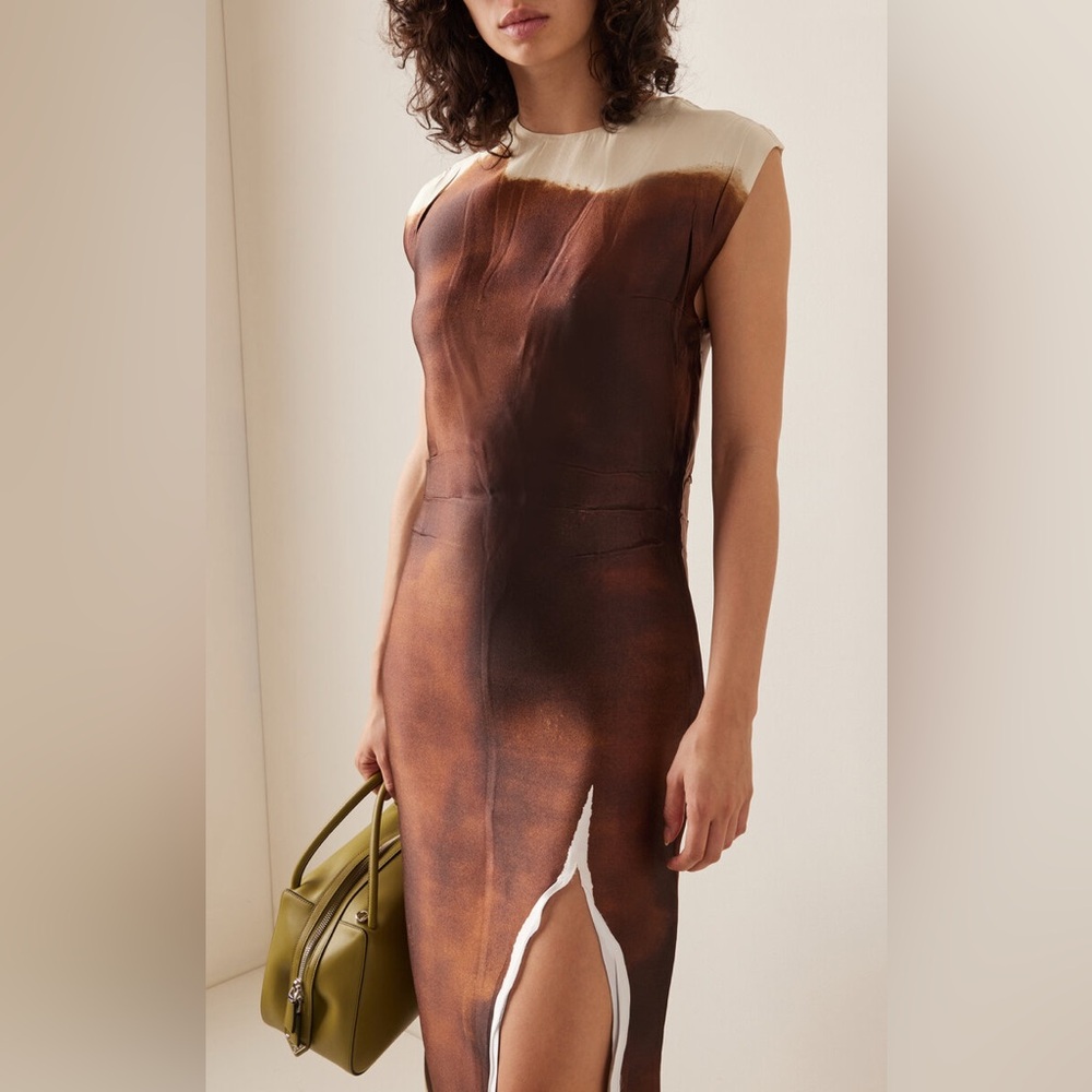 Prada Midi Dress with Side Slit - Picture 6 of 15